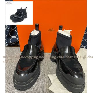 HERMES - 新品 エルメス 厚底 ローファー ブーティ