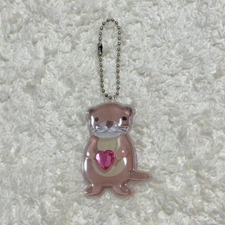 カワウソ キーホルダー(ボールチェーン付き)
