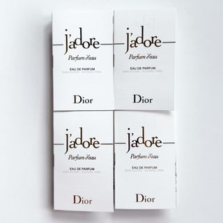 ディオール(Dior)の新品 DIOR ジャドール パルファン ドー 1.2ml × 4個 ディオール(香水(女性用))
