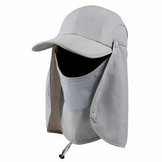 【新着商品】iBasingo アウトドア UVカット 帽子 3Way 360度U