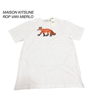 MAISON KITSUNE' - MAISON KITSUNE ROP VAN MIERLO FOX Tシャツ