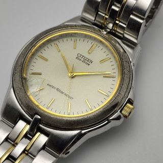 シチズン(CITIZEN)のシチズン　エコドライブ　クオーツ　ジャンク　ソーラー時計(腕時計(アナログ))