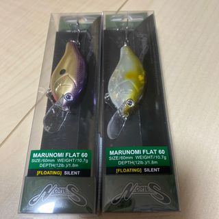 ノリーズ　マルノミフラット60 ライトアユ　サワーグレープ
