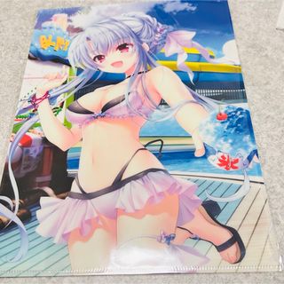 新品サマポケ　蒼　クリアファイル(キャラクターグッズ)