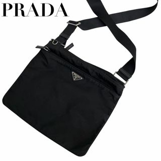 プラダ(PRADA)のプラダ　ナイロン　三角ロゴ　ショルダーバッグ　サコッシュ 4299(ショルダーバッグ)