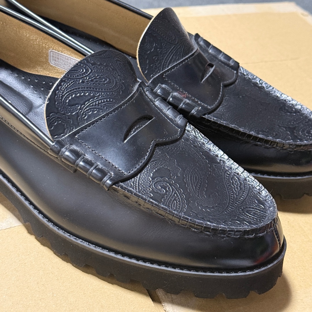 ケンフォード　ローファー　ブラック　ペイズリー 28㎝ THE KENFORD FINESHOES（ケンフォード ファインシューズ）の公式通販