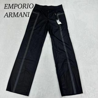 エンポリオアルマーニ(EMPORIO ARMANI)のH496 新品未使用 S エンポリオアルマーニ スラックス ブラック メンズ(スラックス)