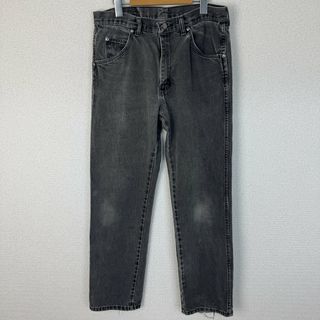 ラングラー(Wrangler)のWrangler ラングラー デニムパンツ ブラック メンズ 古着 アメカジ ストリート(デニム/ジーンズ)