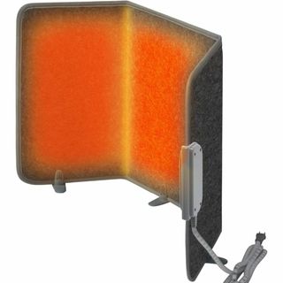 パネルヒーター 多層断熱構造＆高性能炭素素材 足元ヒーター 省エネ設計 55℃〜