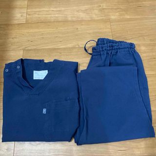 ミズノ(MIZUNO)のミズノ　MIZUNO スクラブ上下セット　紺(その他)