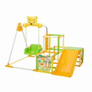 【在庫処分】野中製作所 くまのプーさん おりたたみキッズパークEX プラス オレ(その他)