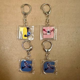 スンスン　キーホルダー 4つセット(キャラクターグッズ)