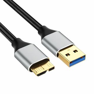 USB3.0 MicroB USBケーブル タイプ（タイプAオス - マイクロタ