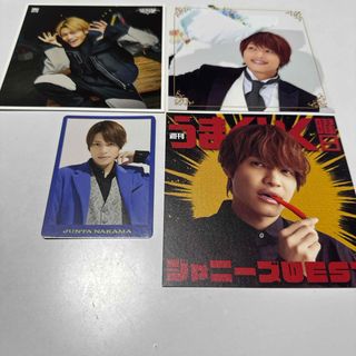 ウエスト(WEST)のWESTꓸ 中間淳太トレカ　カードセット(アイドルグッズ)