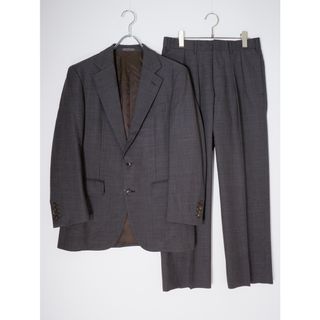 BURBERRY LONDONバーバリー ロンドン 日本製 上質羊毛ウール セットアップスーツ 2Bジャケットパンツ【90-78-165 A4】【MSTA78051】(セットアップ)