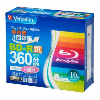 バーベイタム (Verbatim) 1回録画用 ブルーレイディスク BD-R D
