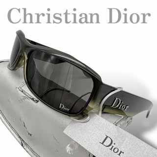 クリスチャンディオール(Christian Dior)の希少 Christian Dior sunglasses レクタングル タグ(サングラス/メガネ)