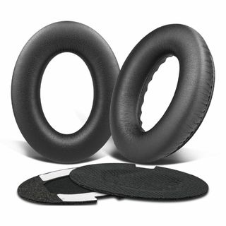 【色:ブラック】SoloWIT イヤーパッド イヤークッション 交換用 Bose(その他)