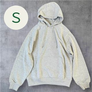 完売品 BALR. ボーラー S LOGO HOODIE-LT グレー パーカー(ノーカラージャケット)