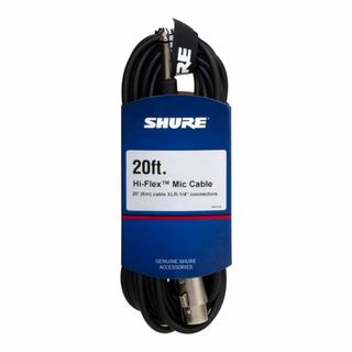 SHURE マイクケーブル XLR3ピン メス(クローム)⇒フォーンプラグ 6.(その他)