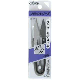 【数量限定】クロバー(Clover) 糸切はさみ 銀刃 シルバー 10.5cm(その他)