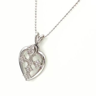 メレダイヤ デザインネックレス K18 【中古】(ネックレス)
