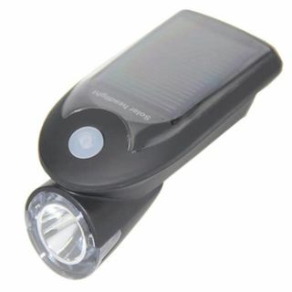 自転車LEDライト 自転車 ライト ソーラー LED 自転車ライト USB充電式(パーツ)