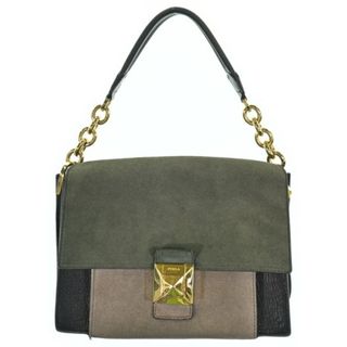 フルラ(FURLA)のFURLA フルラ ショルダーバッグ  黒 【古着】【中古】【送料無料】(ショルダーバッグ)