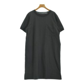 マーガレットハウエル(MARGARET HOWELL)のMARGARET HOWELL マーガレットハウエル シャツワンピース S 黒 【古着】【中古】【送料無料】(その他)