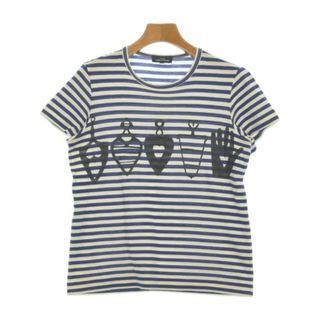 トリココムデギャルソン(tricot COMME des GARCONS)のtricot COMME des GARCONS Tシャツ・カットソー S 青 【古着】【中古】【送料無料】(カットソー(半袖/袖なし))