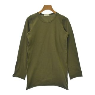 コムデギャルソン(COMME des GARCONS)のCOMME des GARCONS Tシャツ・カットソー S カーキ 【古着】【中古】【送料無料】(カットソー(半袖/袖なし))