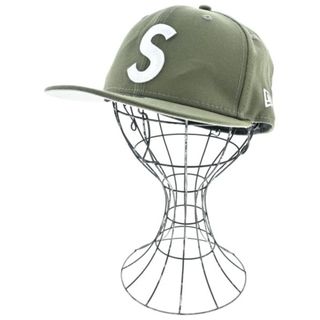 シュプリーム(Supreme)のSupreme シュプリーム キャップ  カーキ 【古着】【中古】【送料無料】(キャップ)