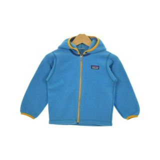 patagonia パタゴニア パーカー 100cm 青 【古着】【中古】【送料無料】