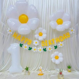 1歳 誕生日 飾り付け、バースデー 飾り 誕生日 バルーン 飾り バルーンフラワ