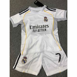 160cm レアル・マドリード新モデル　ロナウド　子供サッカーユニフォーム(Tシャツ/カットソー)