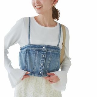 【特価商品】[ロペピクニック] デニムビスチェ レディース GDF14120(その他)