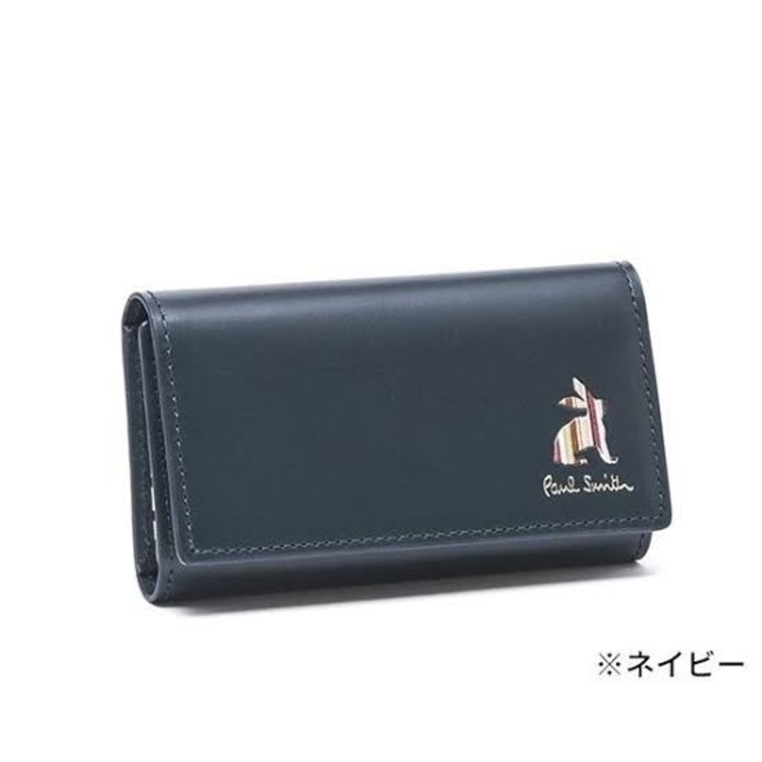 Paul Smith(ポールスミス)のポールスミス キーケース マーケトリーバニー マルチストライプ ラビット ウサギ レディースのファッション小物(キーケース)の商品写真