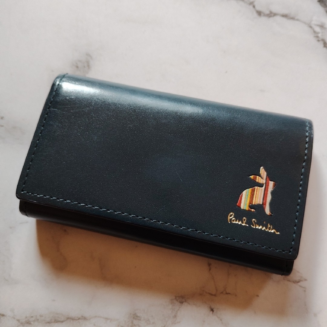 Paul Smith(ポールスミス)のポールスミス キーケース マーケトリーバニー マルチストライプ ラビット ウサギ レディースのファッション小物(キーケース)の商品写真
