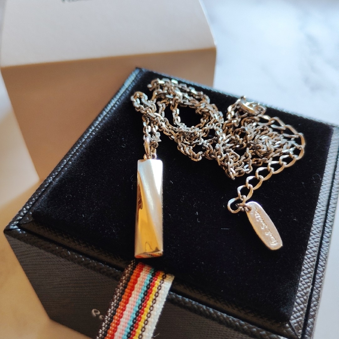 Paul Smith(ポールスミス)のポールスミス ネックレス ペンダント ツイスト ひねり シルバー アクセサリー レディースのアクセサリー(ネックレス)の商品写真