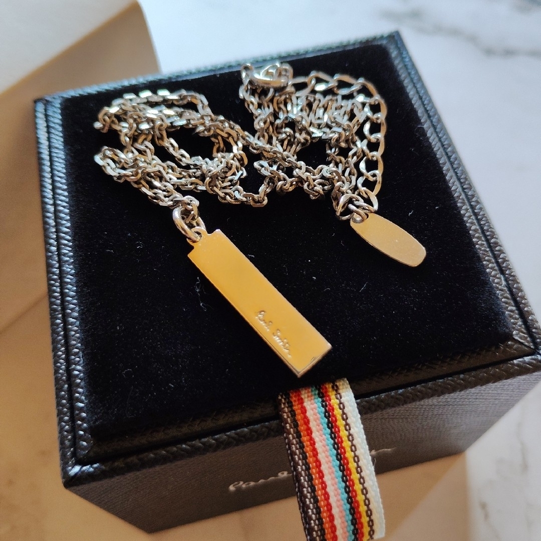 Paul Smith(ポールスミス)のポールスミス ネックレス ペンダント ツイスト ひねり シルバー アクセサリー レディースのアクセサリー(ネックレス)の商品写真
