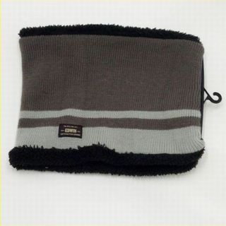 【激安】EDWIN キッズネックウォーマー グレー