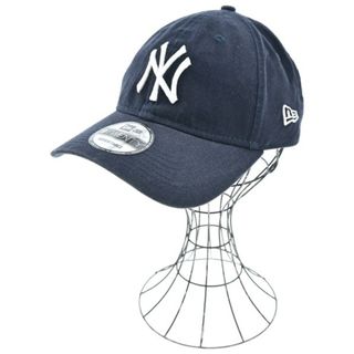 ニューエラ(NEW ERA)のNEW ERA ニューエラ キャップ  紺 【古着】【中古】【送料無料】(キャップ)
