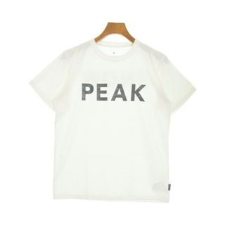 Snow Peak - snow peak スノーピーク Tシャツ・カットソー S 白 【古着】【中古】【送料無料】