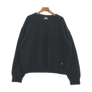 エルメス(HERMES)のHERMES エルメス ニット・セーター M 紺 【古着】【中古】【送料無料】(ニット/セーター)