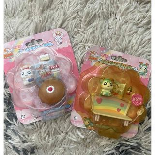 エポックシャ(EPOCH)の【レア商品】とっとこハム太郎　ラズりーちゃん　キューティーちゃん(キャラクターグッズ)