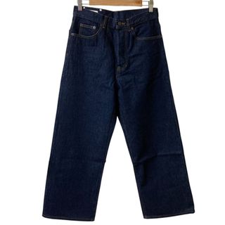 DRIES VAN NOTEN - 美品 DRIES VAN NOTEN ドリスヴァンノッテン ワイドストレートデニムパンツ サイズ27 インディゴ メンズ レディース 古着 中古 USED