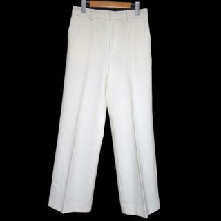 美品 21AW EVERYDAY I LIKE エブリデイアイライク ドゥーズィエムクラス w cross straight ワイドパンツ サイズ38 ホワイト レディース 古着 中古 USED(その他)