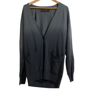 Stella McCartney - 美品 Stella McCartney ステラマッカートニー グラデーション Vネック ニットカーディガン サイズ38 グレー レディース 古着 中古 USED