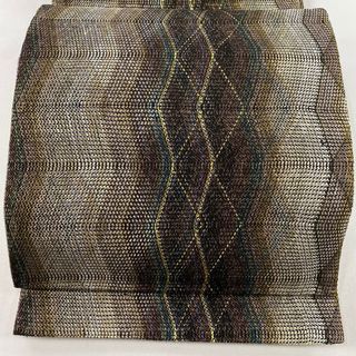 袋帯 美品 名品 全通 正絹 【中古】(帯)