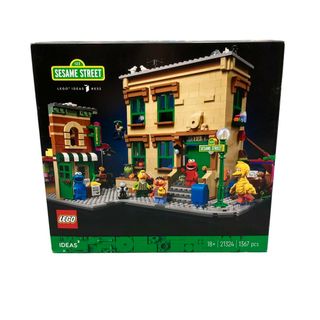 美品 ブロック IDEAS 21324 セサミストリート 123番地 LEGO(その他)
